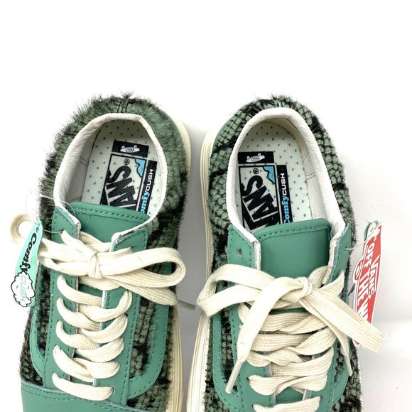Vans Comfy Cush Platform Old Skool Menthe Leather Sneaker Women Size VN0A4U1E26G - Picture 8 of 10